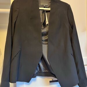 NWT BLACK banana republic tailored blazer